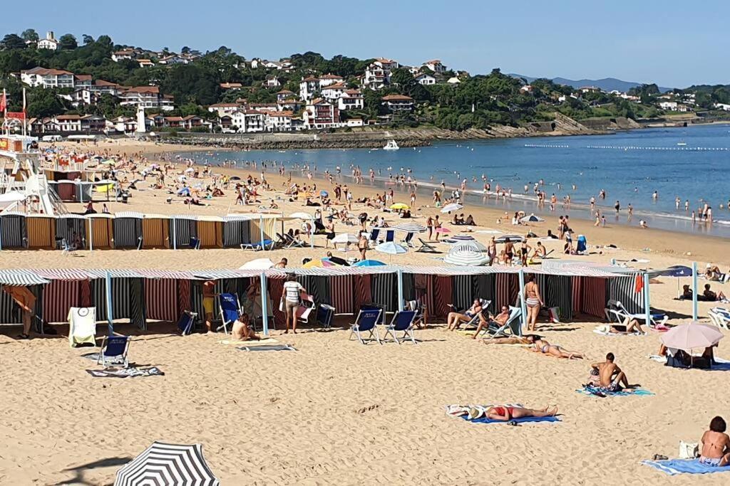 Loft Au Centre Ville, Calme, 200M De La Plage Saint-Jean-de-Luz Extérieur photo